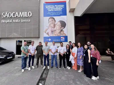 notícia: Governo do Pará inicia reestruturação do Hospital Estadual Materno-Infantil Anita Gerosa