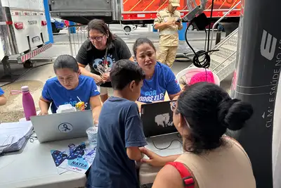 notícia: Ação de saúde em Belém amplia e reforça cuidado e inclusão às pessoas com autismo