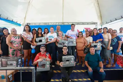 galeria: Agenda Governador Cachoeira do Arari: Entrega creche + Entrega SAMED