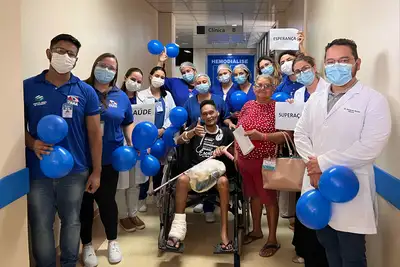 notícia: Hospital Geral de Tailândia reforça cuidado humanizado nas altas de pacientes de longa permanência