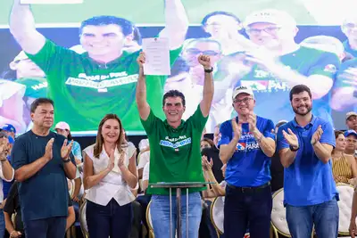 notícia: Governo do Pará celebra aniversário de Paragominas com anúncio de pacote de obras em infraestrutura