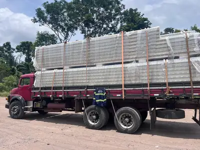 notícia: Sefa apreende resina, cimento e painéis isotérmicos