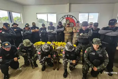 notícia: Pará bate novo recorde com apreensão de 16,6 toneladas de drogas em 2025