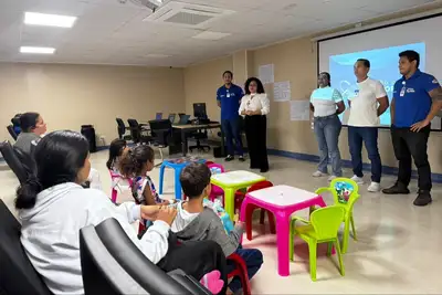 notícia: Pronto Socorro Dr. Roberto Macedo incentiva a educação ambiental entre crianças internadas