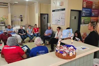 notícia: Complexo Hospitalar de Tucuruí encerra campanha com foco na saúde mental dos profissionais