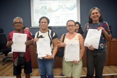 notícia: Semas conclui mutirão de regularização do uso da água na Região Metropolitana de Belém