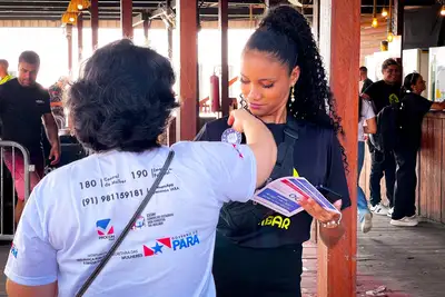 notícia: Secretaria das Mulheres inicia ações de Carnaval com divulgação do "Protocolo Não Se Cale" em Belém