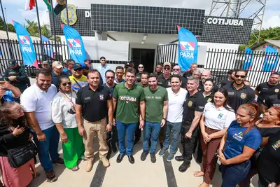 notícia: Entregue pelo Governo do Estado, nova Delegacia de Polícia Civil garante atendimento e agilidade na Ilha de Cotijuba