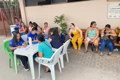 notícia: HGT facilita acesso ao diagnóstico precoce com mutirão de agendamento para saúde da mulher