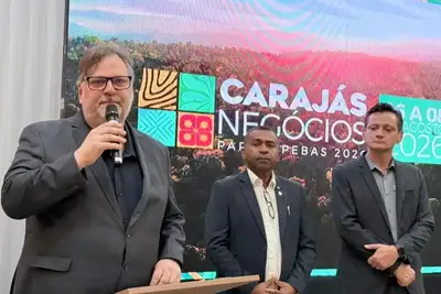 notícia: Sedeme participa da apresentação oficial da feira Carajás Negócios, em Parauapebas