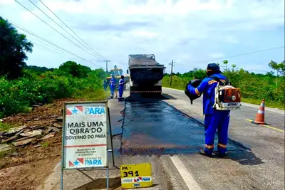 notícia: Governo do Pará reforça manutenção das rodovias com a Operação Carnaval nas Estradas