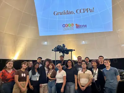 notícia: Seminário no Planetário do Pará fortalece formação acadêmica e profissional de estagiários