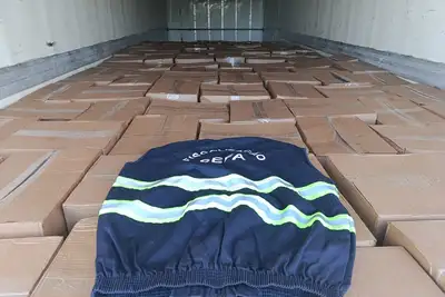 notícia: Sefa apreende queijo, aparelhos de academia e materiais de construção