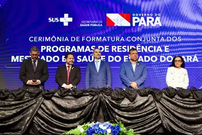 notícia: Estado celebra formação integrada de 257 profissionais do programa de residência em saúde e mestrado no Pará