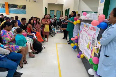 notícia: Hospital Regional do Marajó realiza ação de prevenção contra ISTs para o Carnaval