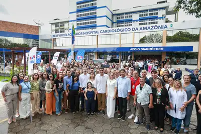 notícia: Governo do Pará entrega nova Emergência Cardiológica e UTI Neonatal no HC, e anuncia ampliação de serviços