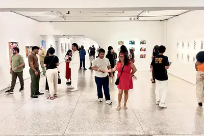 notícia: Exposição “Paralelos: do interior ao subúrbio” é aberta ao público na Galeria Theodoro Braga