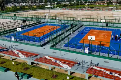 notícia: Parque Olímpico Mangueirão completa um mês como novo polo de esporte e lazer no Pará