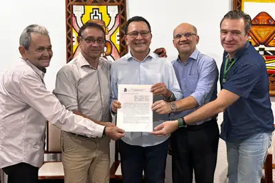 notícia: Emater firma termos de cooperação para fortalecer agricultura familiar no Baixo Amazonas