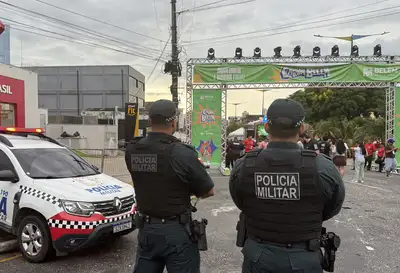 notícia: Programações em Belém têm policiamento reforçado da Operação 'Carnaval Seguro 2026'