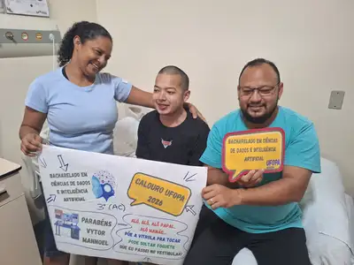 notícia: Jovem do Baixo Amazonas vence desafio de saúde e conquista vaga em universidade