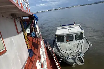 notícia: Fiscalização da Sefa no Baixo Amazonas apreende carga irregular de cimento