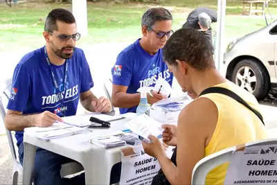 notícia: Sespa leva ação de prevenção ao câncer de pênis às praças de Belém