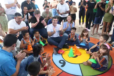 notícia: Governo do Pará entrega a 20ª unidade do programa “Creches Por Todo o Pará”, em Tomé-Açu