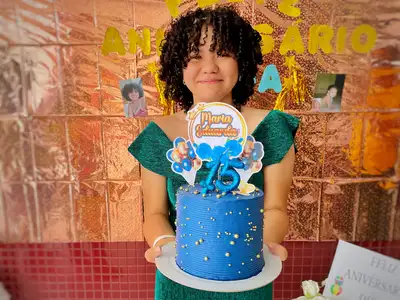 notícia: Paciente completa 15 anos e ganha surpresa no Hospital Abelardo Santos