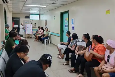 notícia: Campanha leva orientação sobre fibromialgia a pacientes em Marabá