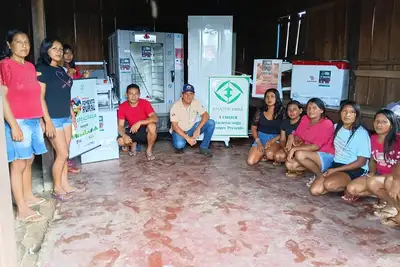 notícia: Com Emater, mulheres indígenas de Jacareacanga fornecem merenda para escola da própria aldeia