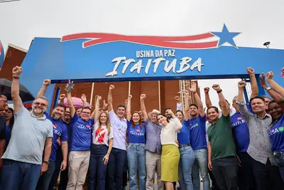 notícia: Em Itaituba, Governo do Pará entrega a 24ª Usina da Paz. A primeira da Região do Tapajós