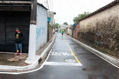 notícia: Estado entrega 33 ruas asfaltadas em Icoaraci, beneficiando mais de 1.600 moradores