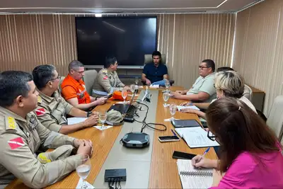 notícia: Semas e Corpo de Bombeiros fortalecem parceria em agenda de proteção ambiental