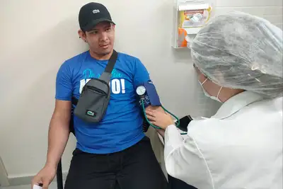 notícia: Hospital Regional de Oriximiná realiza ação comunitária com 150 atendimentos médicos para a população