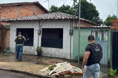 notícia: Em Santa Izabel do Pará, PC cumpre mandados de prisão e busca e apreensão referentes a homicídio qualificado