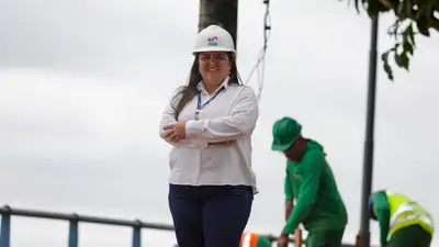galeria:  Mulheres trabalhando em obras no estado