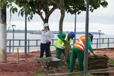 notícia: Mulheres se destacam em cargos estratégicos na execução de obras do governo do Pará