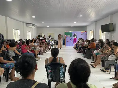notícia: Seirdh promove palestra sobre letramento racial durante encontro de mulheres em Benevides