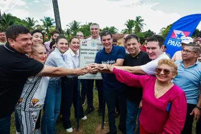 notícia: Estado entrega pavimentação da estrada de Japerica e fortalece mobilidade em São João de Pirabas