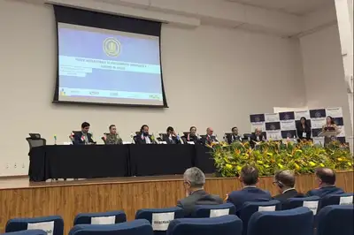 notícia: Segup participa de Fórum Internacional de Policiamento Inteligente e Centros de Fusão em Brasília