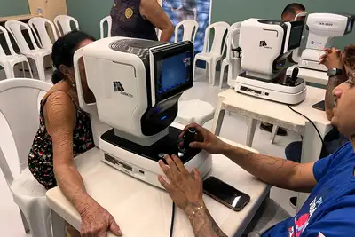 notícia: Segundo dia de ação do “Por Todas Elas” amplia atendimentos de saúde e cidadania na UsiPaz da Terra Firme, em Belém