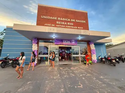 notícia: Regional de Tucuruí e Secretaria Municipal de Saúde realizam ação alusiva ao Março Lilás