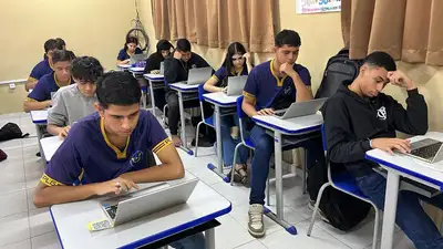 notícia: Estudantes da rede pública estadual de ensino participam do 1º Simulado Pará 2026