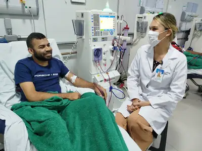 notícia: Hospital Regional de Marabá alcança 70 mil sessões de hemodiálise na Semana do Rim