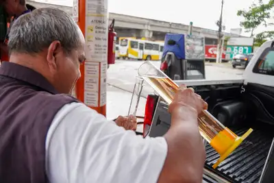 notícia: Procon fiscaliza postos de combustíveis em Belém para combater práticas abusivas  