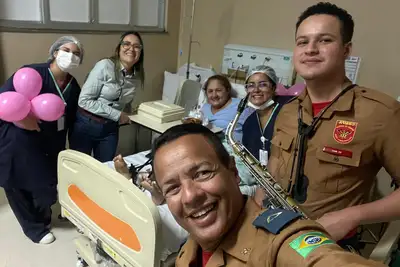 notícia: Hospital Galileu promove momento de reflexão e repúdio à violência contra a mulher