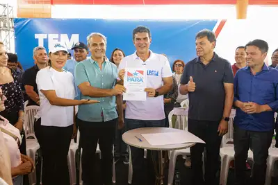 notícia: Governo do Pará firma convênio com a Prefeitura de Monte Alegre para fortalecer infraestrutura municipal