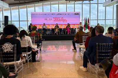 notícia: Parque da Cidade recebe Fórum Brasil Criativo para discutir estratégias para o Plano Nacional de Economia Criativa