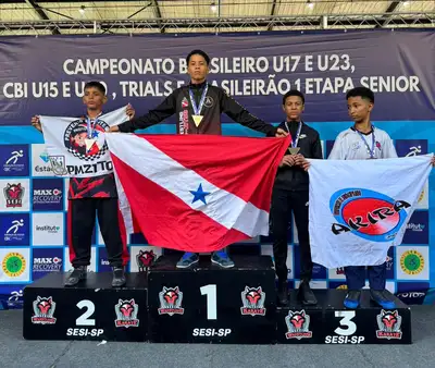 notícia: Atleta paraense de wrestling conquista título nacional e garante vaga no Pan-Americano de 2026